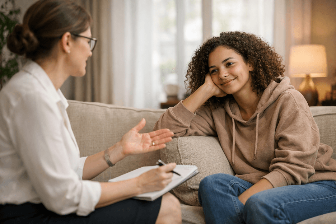 In-home occupational therapy session